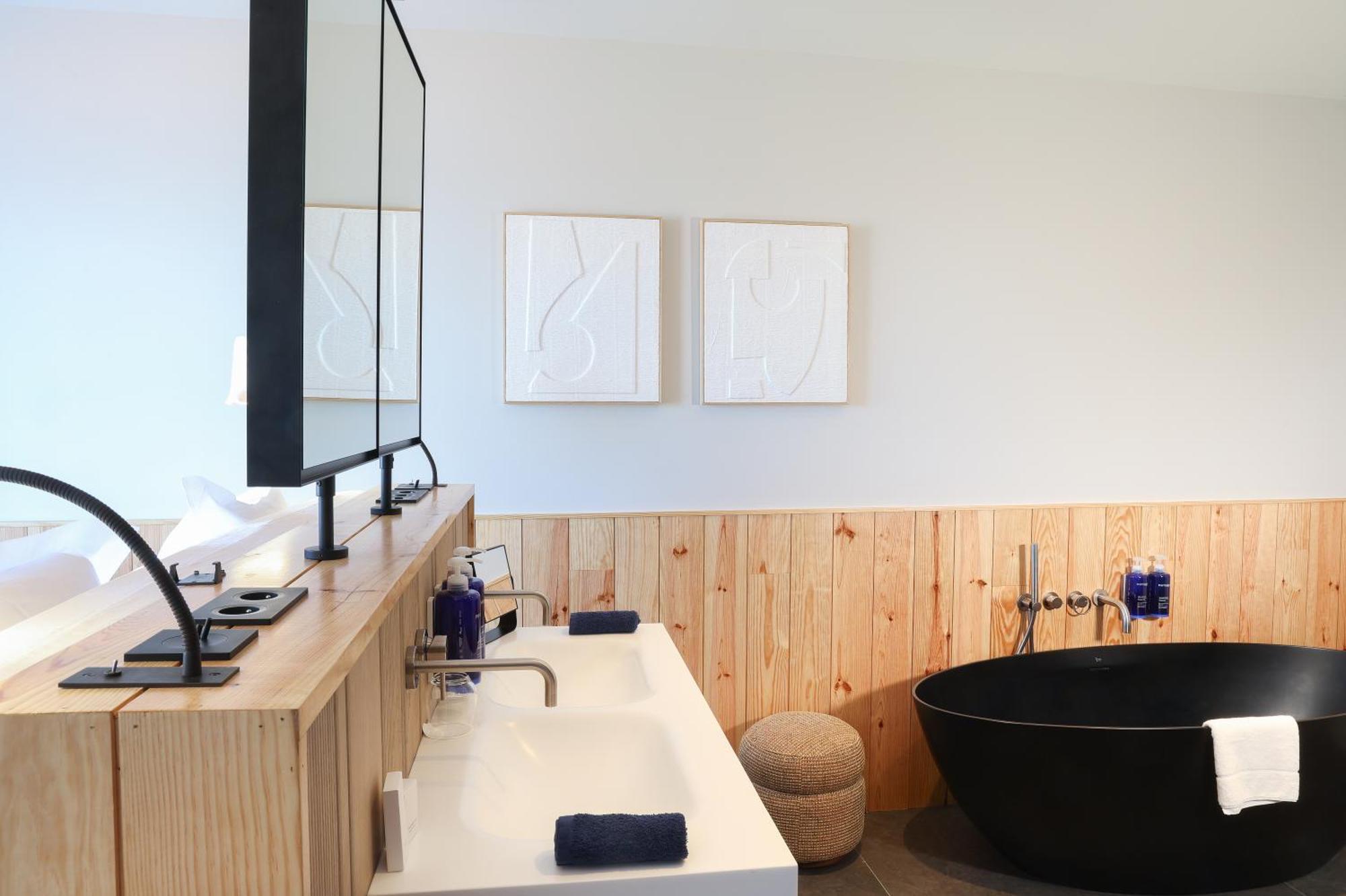 Les Vagues Hotel & Spa Arcachon Bagian luar foto