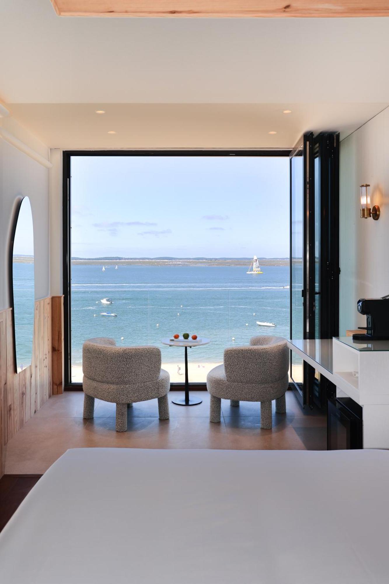 Les Vagues Hotel & Spa Arcachon Bagian luar foto