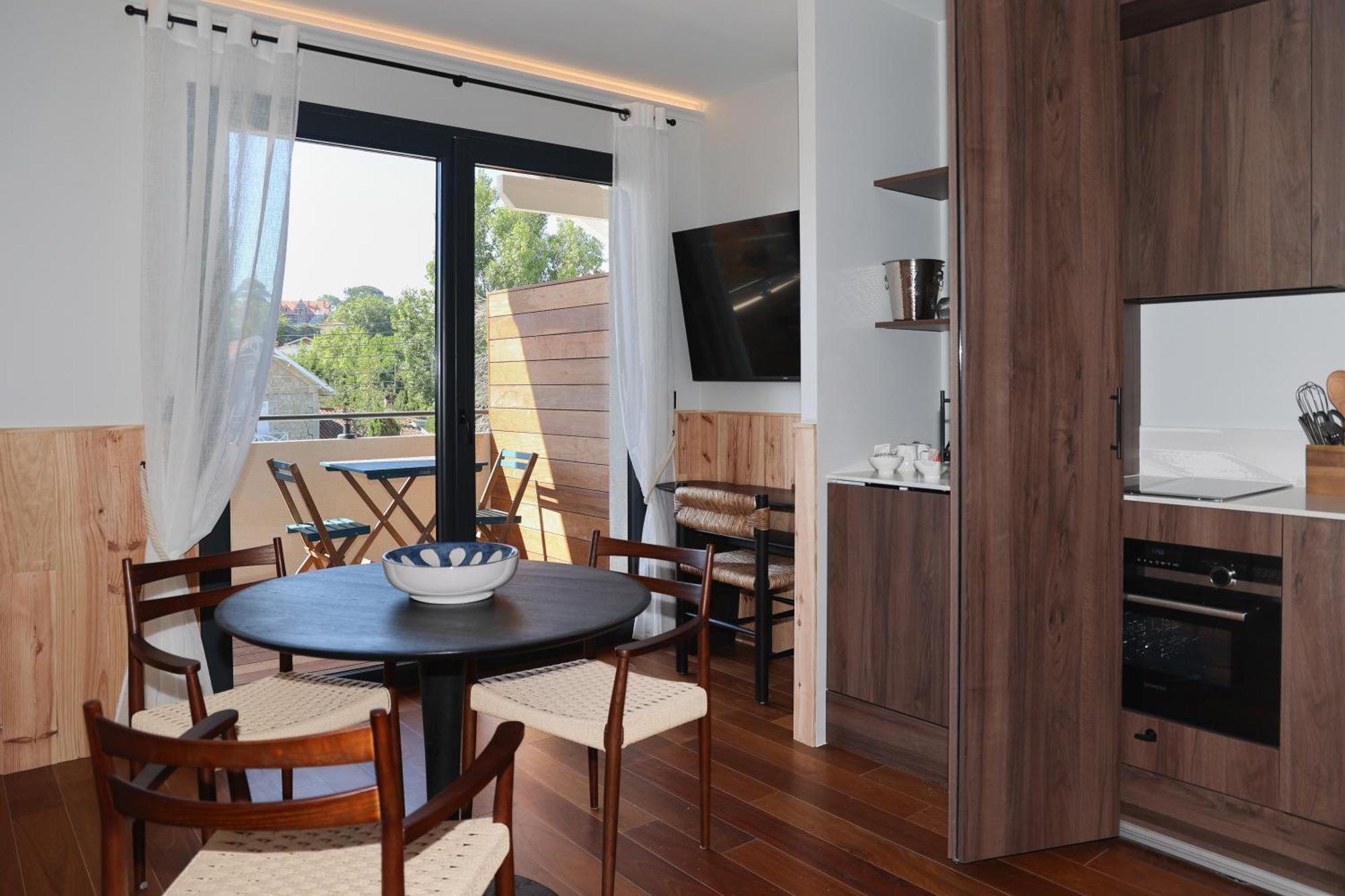Les Vagues Hotel & Spa Arcachon Bagian luar foto
