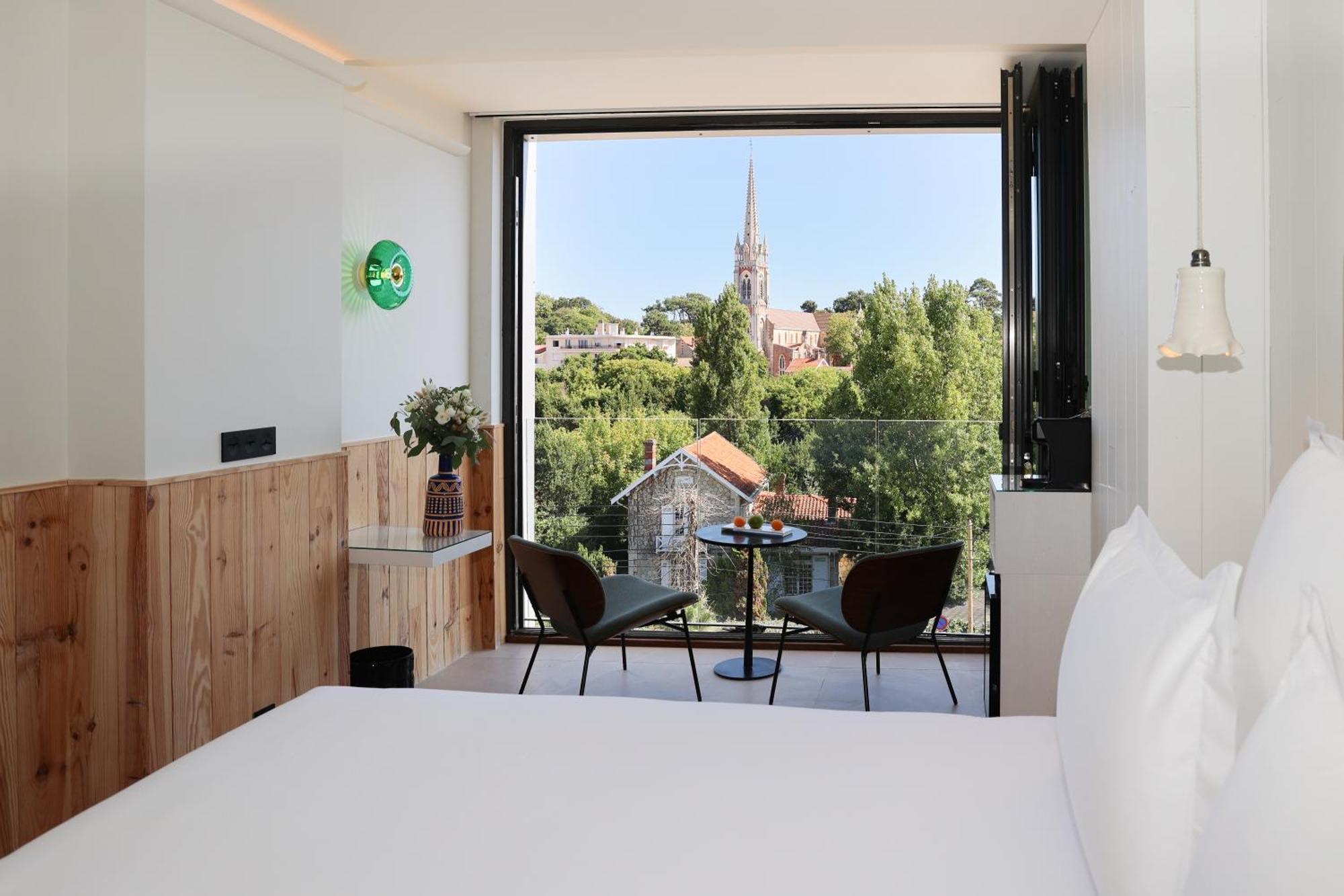 Les Vagues Hotel & Spa Arcachon Bagian luar foto
